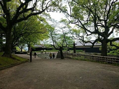 【熊本県の城】2015年4月、またまた戻り東十八間櫓、東櫓門跡を見る