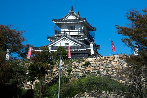 徳川家康が17年間過ごした浜松城　小さいけど高低差は面白いよ！