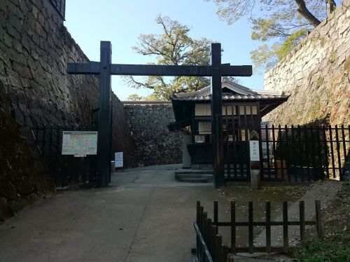 【熊本県の城】2015年11月、熊本城の須戸口門（2）