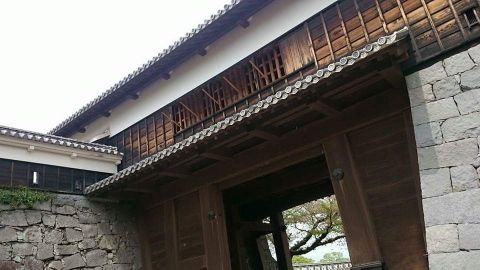 熊本城・南大手櫓門の内部