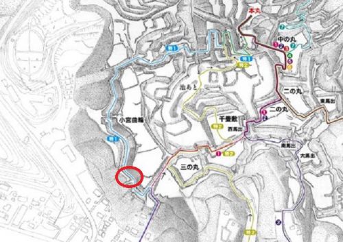 2018年5月20日 滝山城跡景観維持作業「 小宮曲輪の堀は滝山城跡の新名所になるか？」