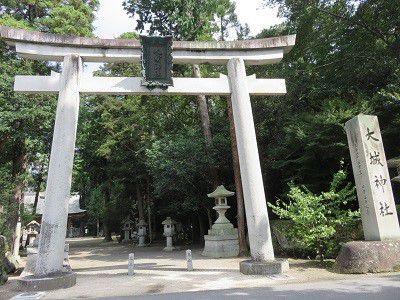 近江鉄道サイクルトレインの旅(10)大城神社