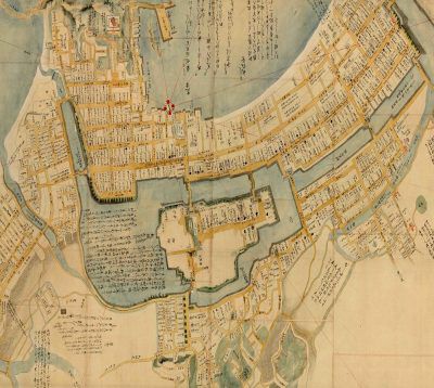 古地図から見る福岡城
