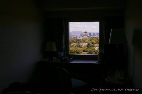 KKRホテル大阪から見る大阪城