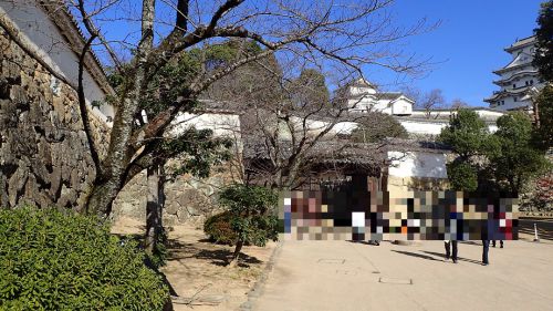 2019.12.15 姫路城 再訪 [10]  - はの門あたりまで -