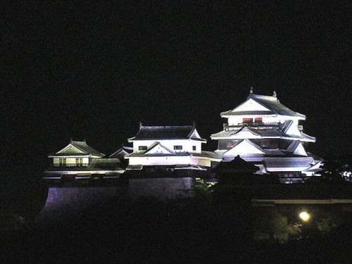 伊豫松山城・日本夜景遺産に認定された