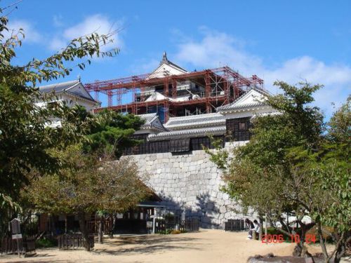 重要文化財・伊予松山城を探索する その２（平成の大修復工事）