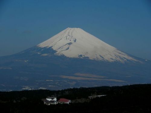 私が見た富士山・「行った・見た・撮った」その２　山中城趾から