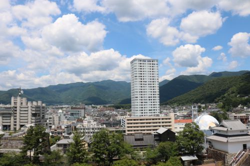 武田信玄生誕の地？「要害山城」